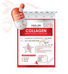 BLUMEI Collagen Renew The Skin Hydra Mask 膠原蛋白保濕面膜(1片$12/1盒$98)