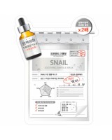BLUMEI Snail Soothing Ampule Mask 蝸牛抗敏面膜 (1片$12/1盒$98)