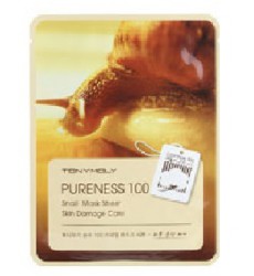 TONYMOLY Pureness 100 Snail Mask Sheet -Skin Damage Care 百分百蝸牛修復面膜